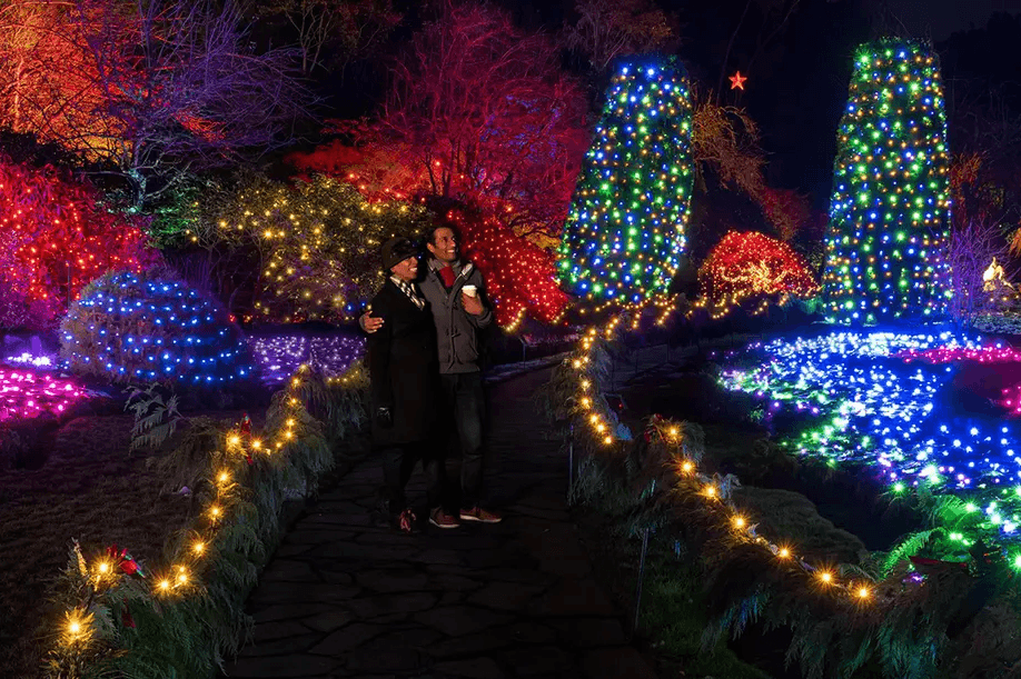 Sightseeing Tours: Magic of Christmas at The Butchart Gardens at Fairmont Empress Hotel