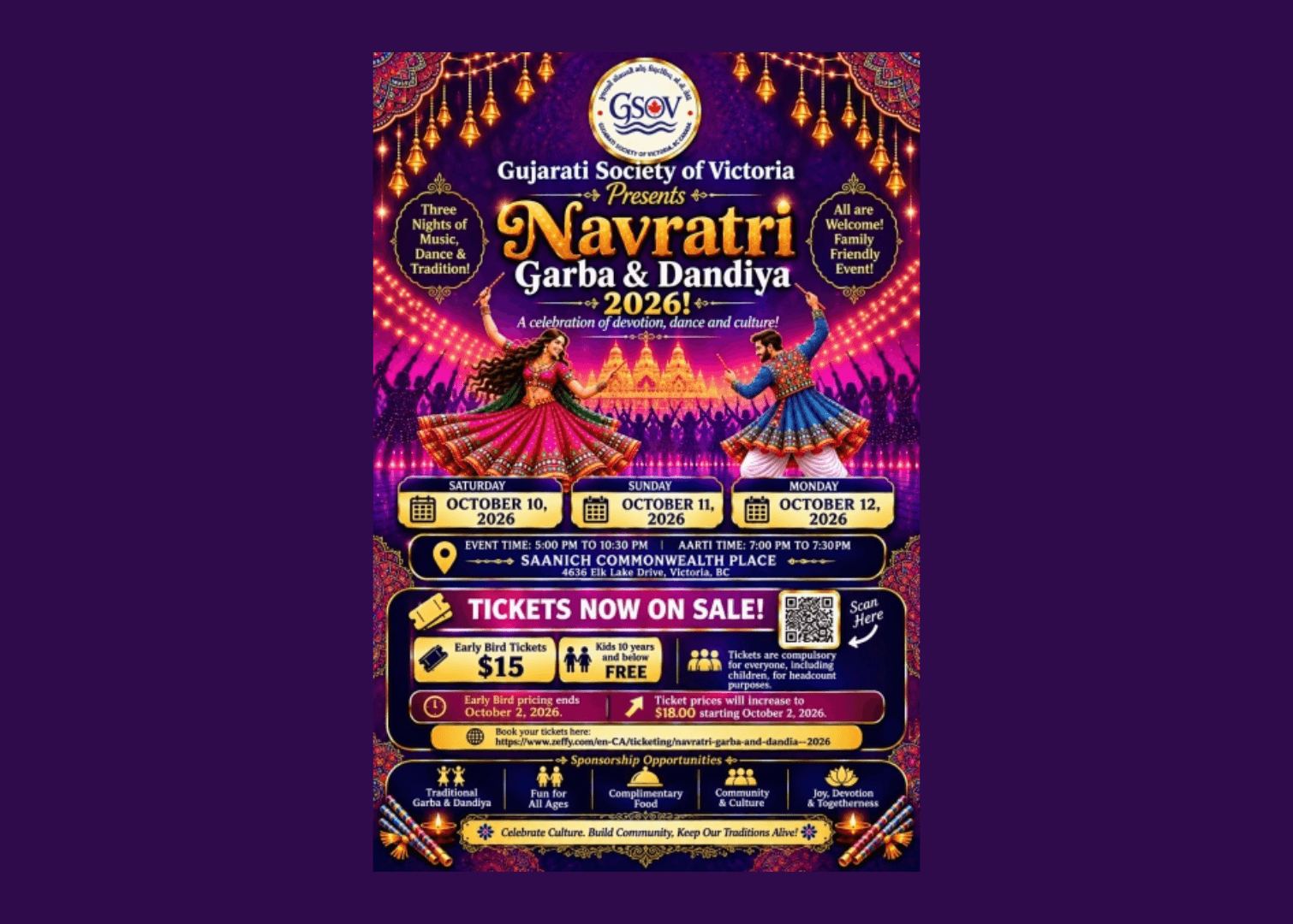 Navratri 2026 at Victoria