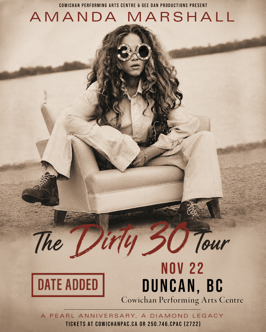 Amanda Marshall at Cowichan Performing Arts Centre