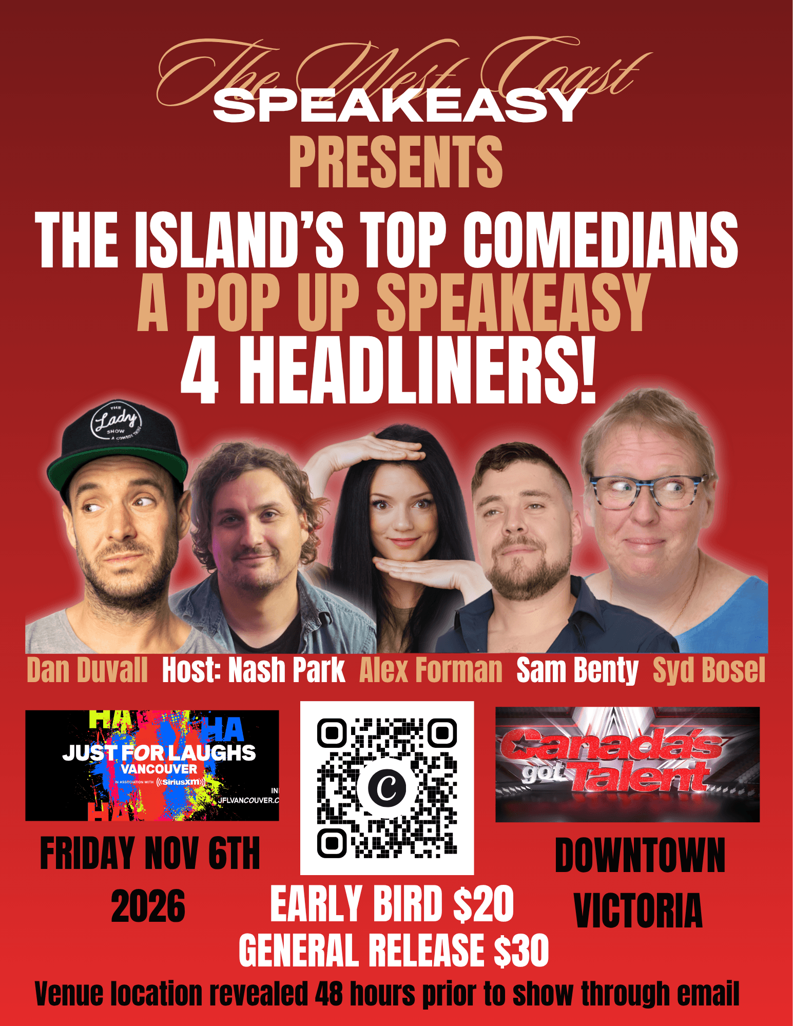 Victoria’s Stand Up Comedy Show of The Year! at Victoria