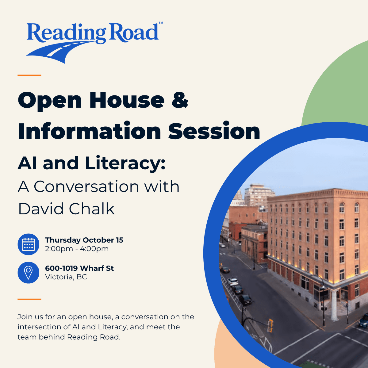 AI and Literacy: A Conversation with David Chalk at Victoria