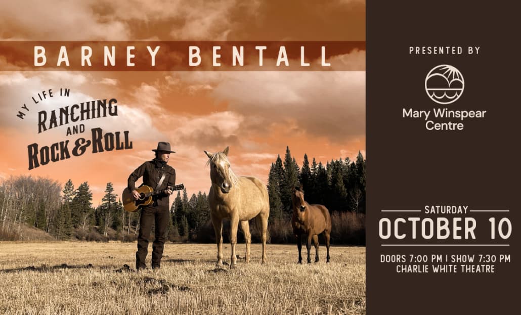 Barney Bentall – SOLD OUT at Mary Winspear Centre