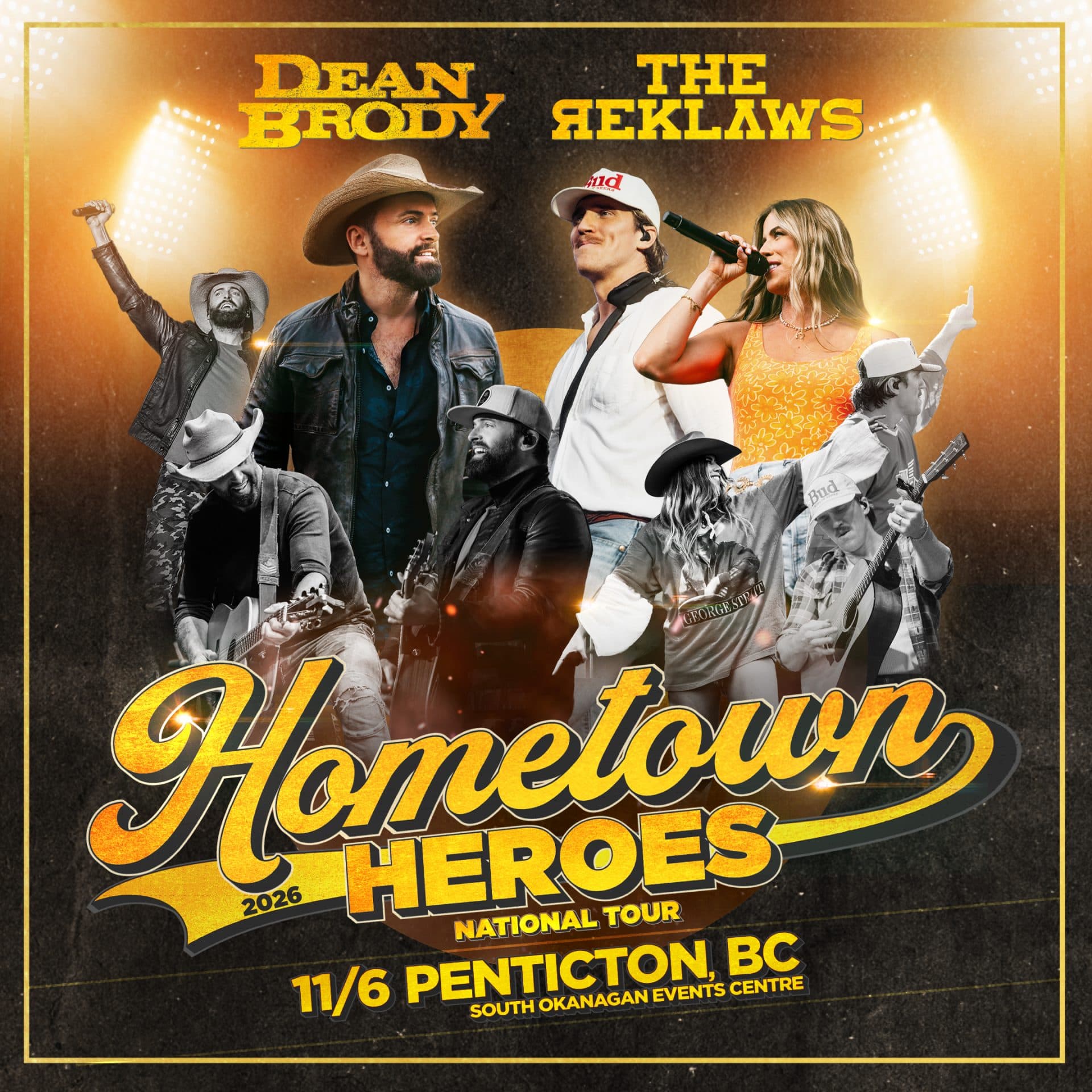 Dean Brody and the Reklaws at the South Okanagan Events Centre at South Okanagan Events Centre