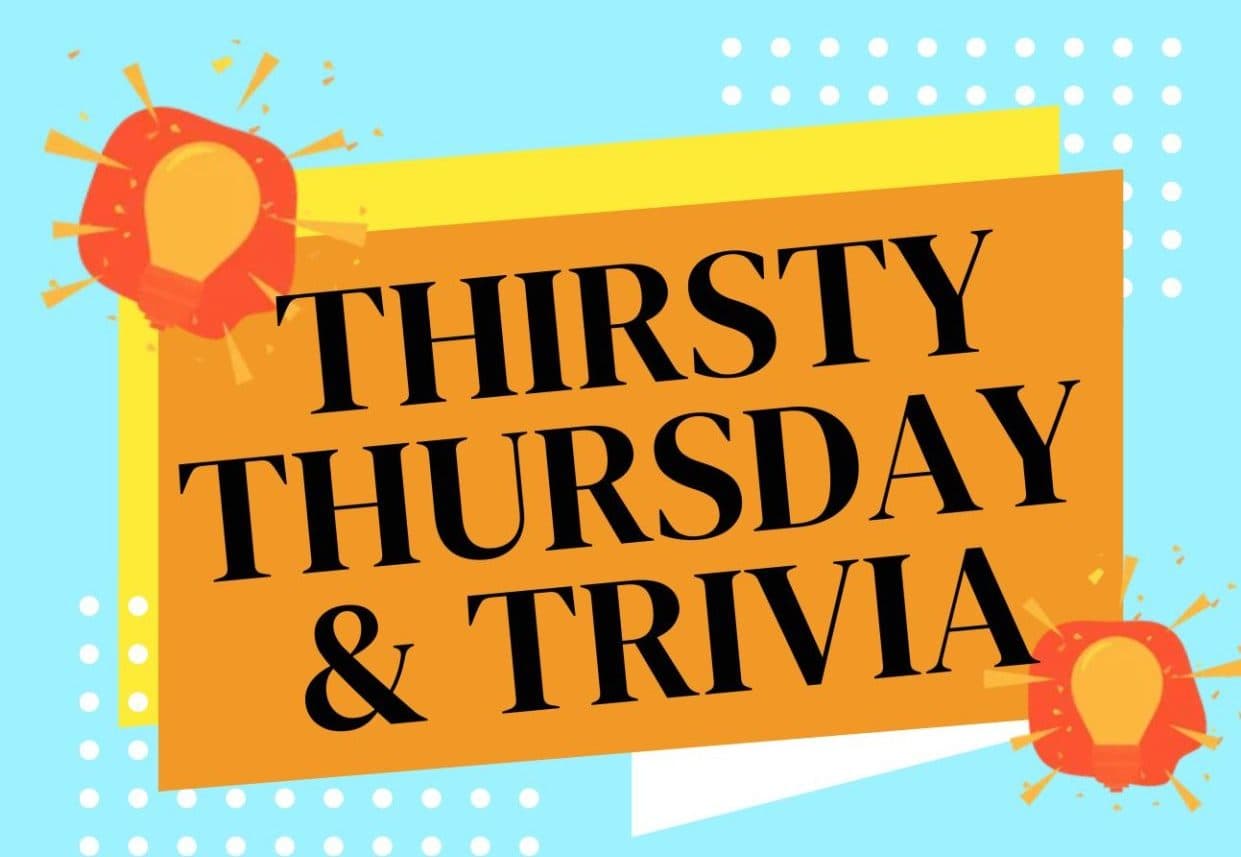 TRIVIA THURSDAY AT THE BARLEY MILL at Barley Mill Brew Pub