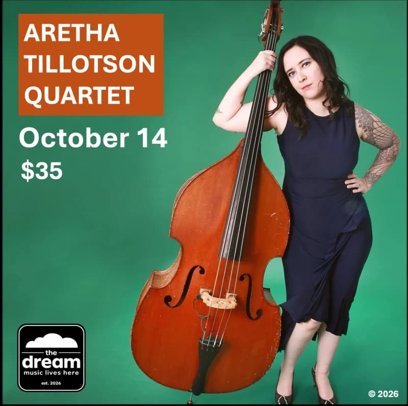 Live Music: Aretha Tillostson at The Dream at Penticton
