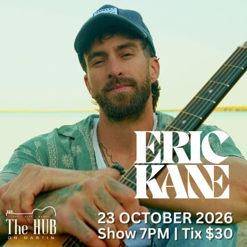 Live Music: Eric Kane at The Hub on Martin at The Hub on Martin