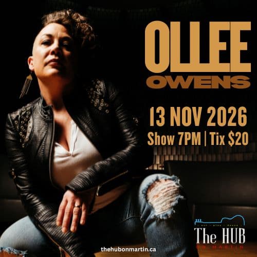 Live Music: Ollee Owens at The Hub on Martin at The Hub on Martin