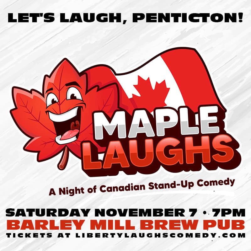 Maple Laughs Comedy Show at The Barley Mill Brew Pub at Barley Mill Brew Pub