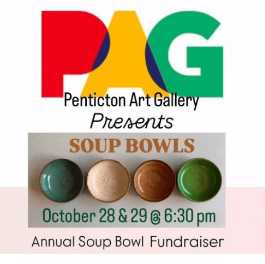 Soup Bowls at the Penticton Art Gallery at Penticton Art Gallery