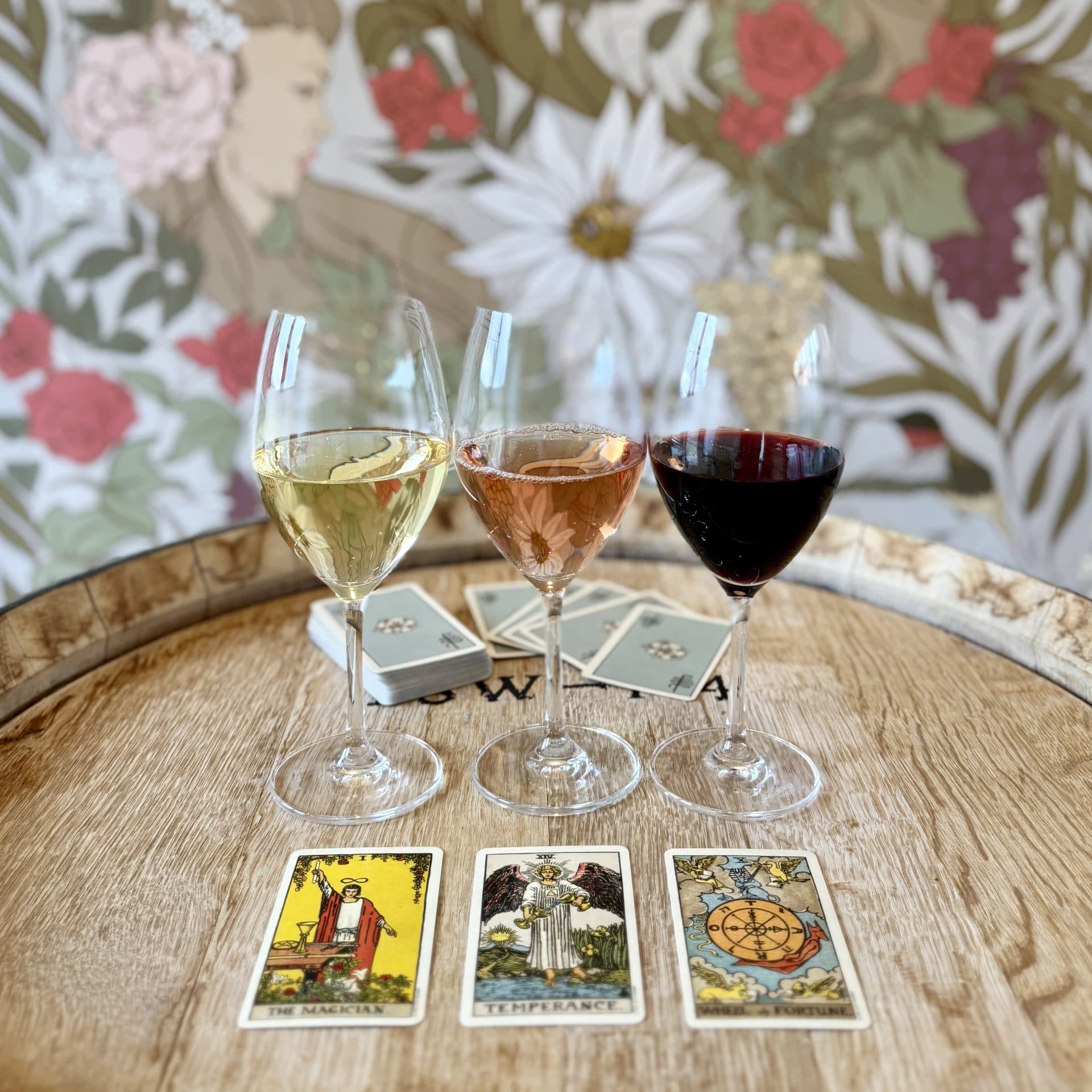 Tarot Reading at Three Sisters Winery at Three Sisters Winery