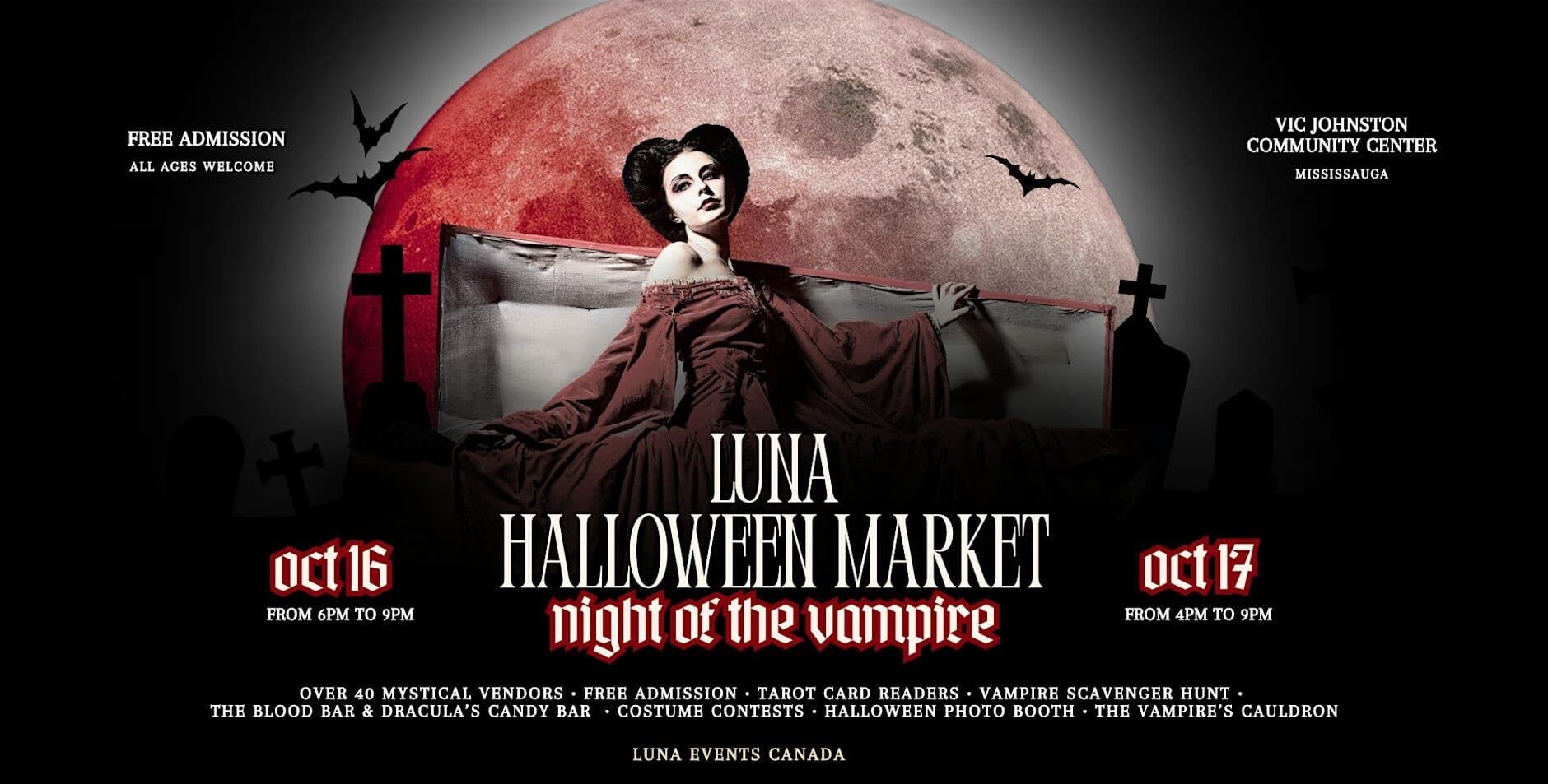 Luna Halloween Market at Mississauga