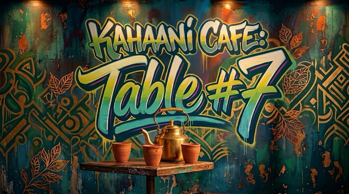 Kahaani Cafe: Table #7 at Living Arts Centre