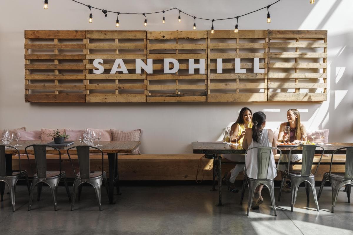 Line Dance Lesson at Sandhill Wines