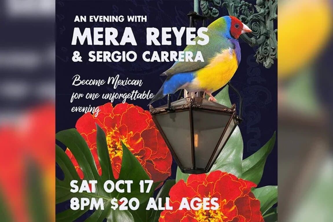 An Evening with Mera Reyes and Sergio Carrera at Congress Coffee Company