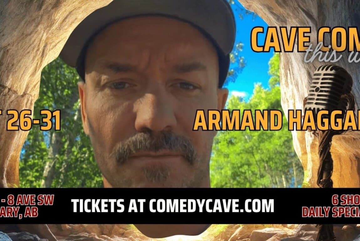Armand Haggarty at The Comedy Cave
