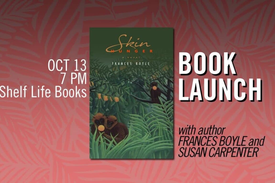 Book Launch: Skin Hunger at Shelf Life Books