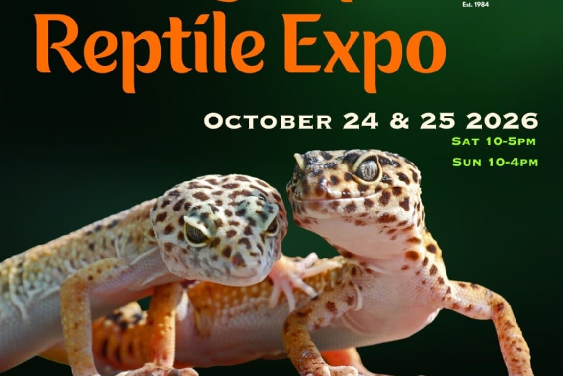 Calgary Reptile Expo October 24-25 2026 at Calgary