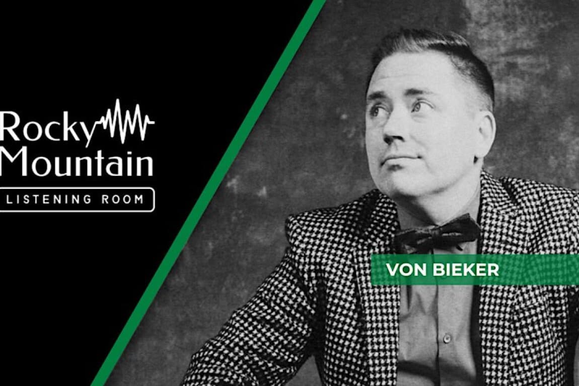 Concert with Von Bieker at the Rocky Mountain Listening Room at Calgary