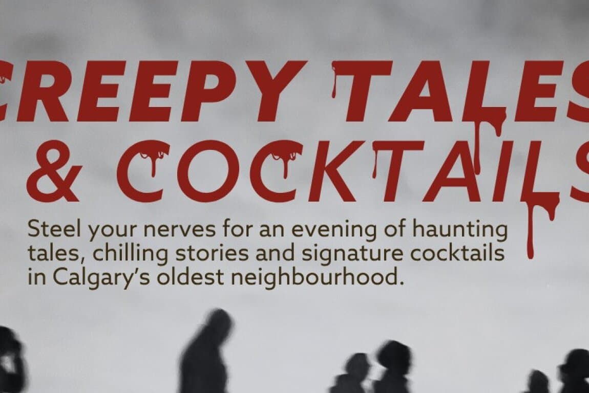 Creepy Tales & Cocktails at The Confluence Historic Site & Parkland