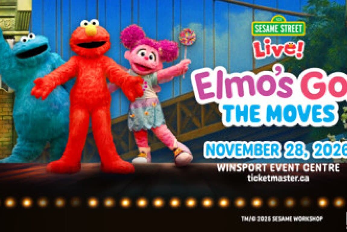 Elmo's Got the Moves at WinSport