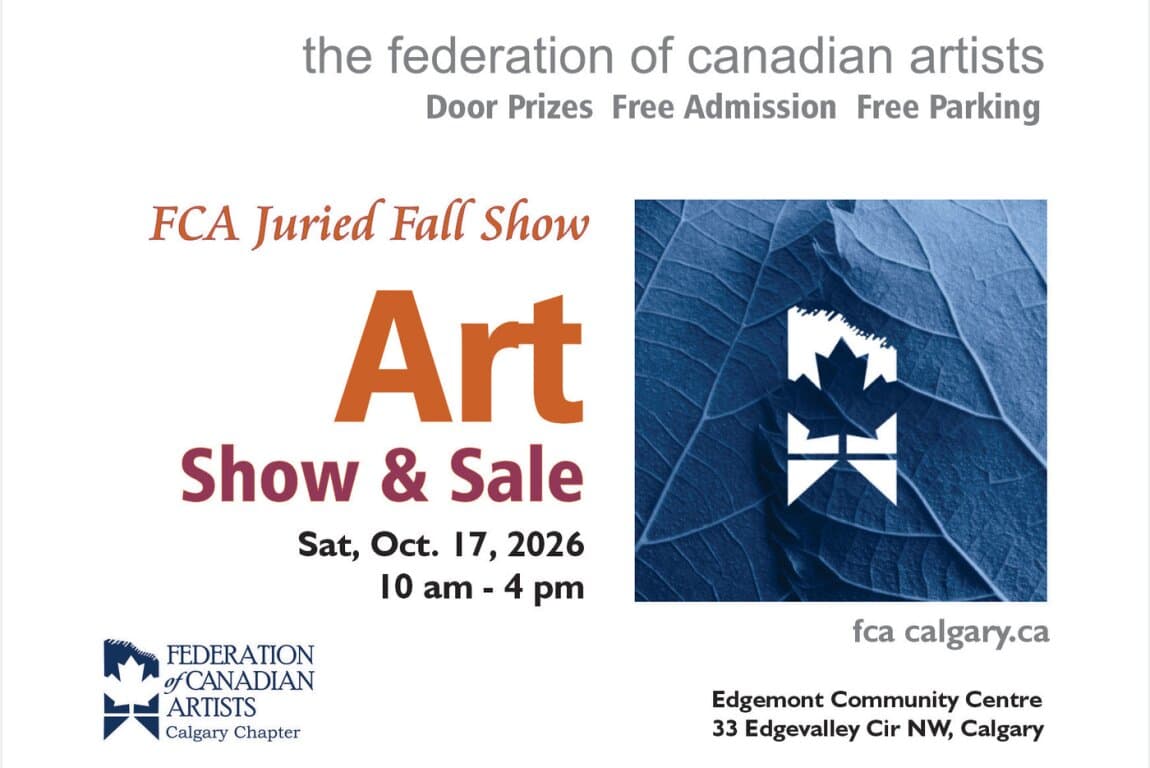FCA Fall Art Show and Sale at Calgary