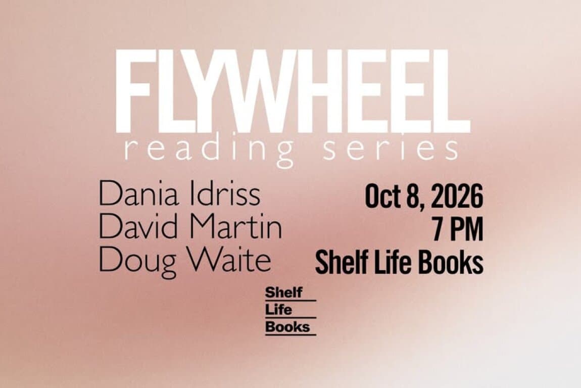 Flywheel: Dania Idriss and David Martin at Shelf Life Books