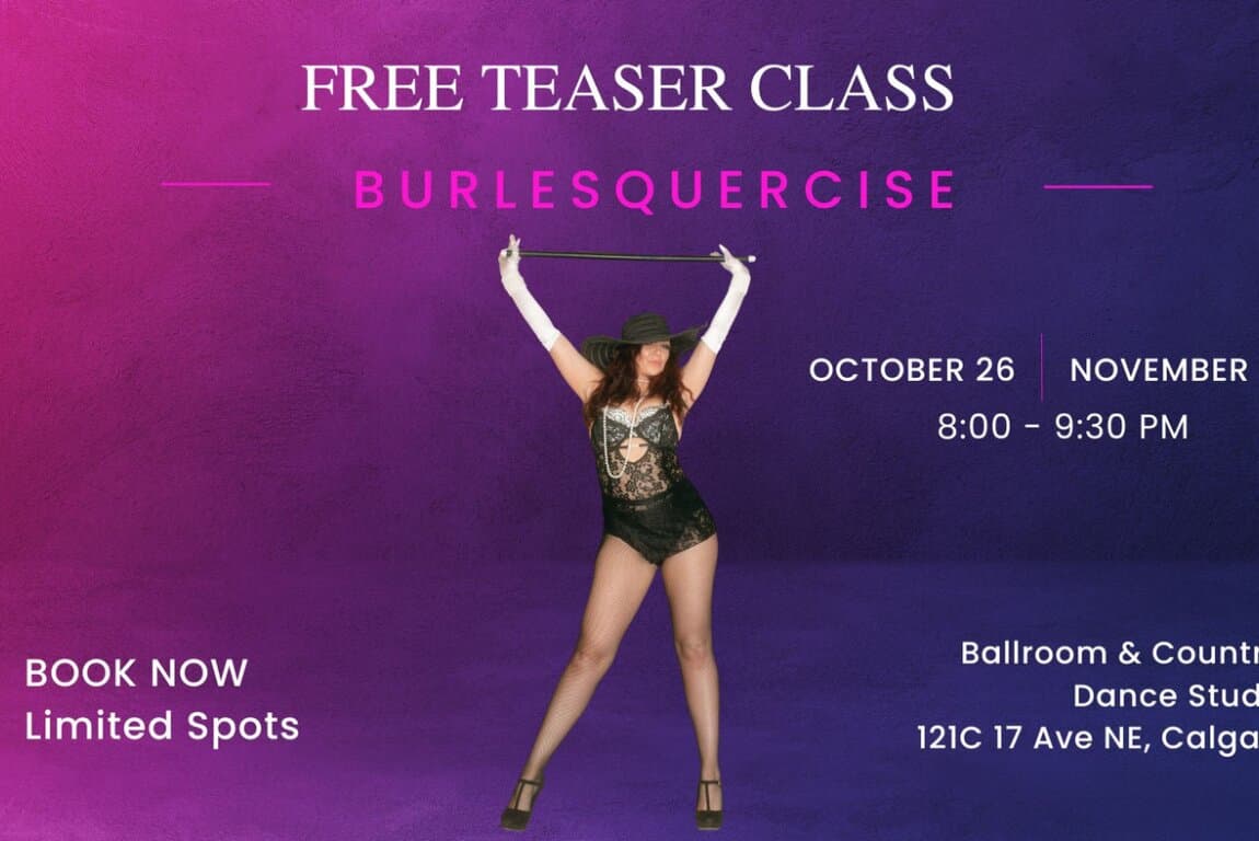 Free Burlesque Class at Calgary