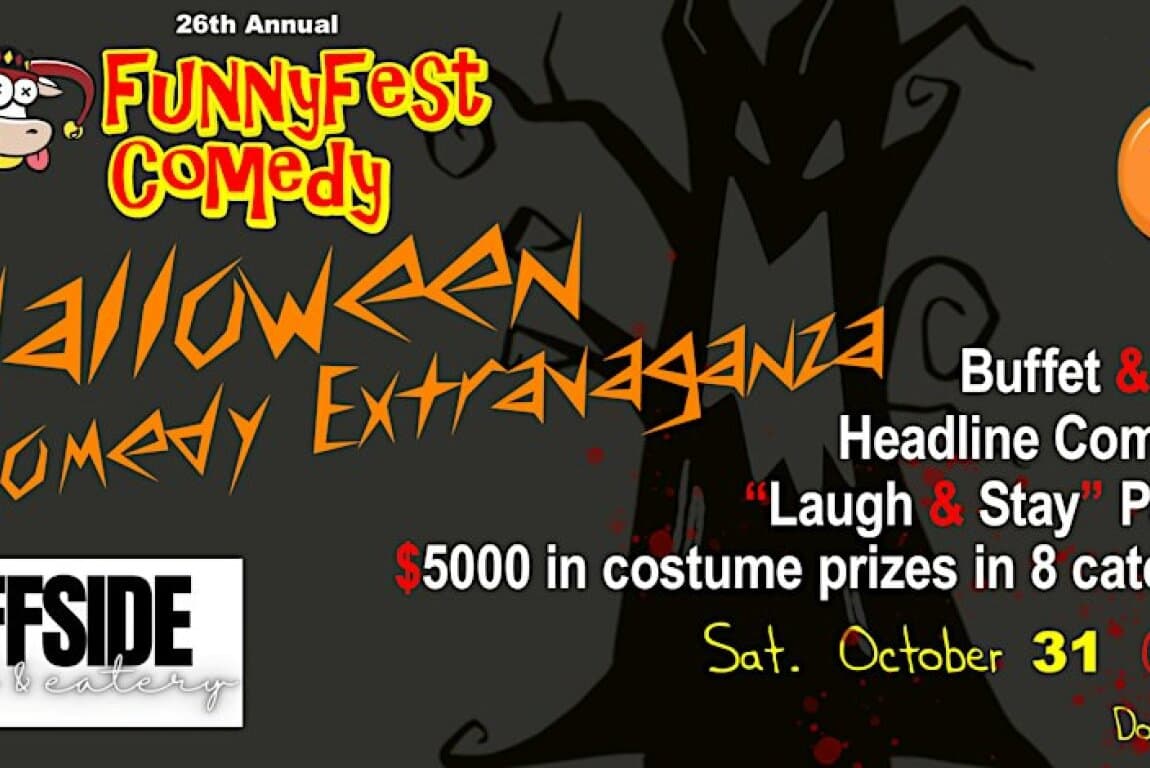 Halloween Comedy Extravaganza by FunnyFest - *Saturday*, October 31 @ 7 PM at Calgary