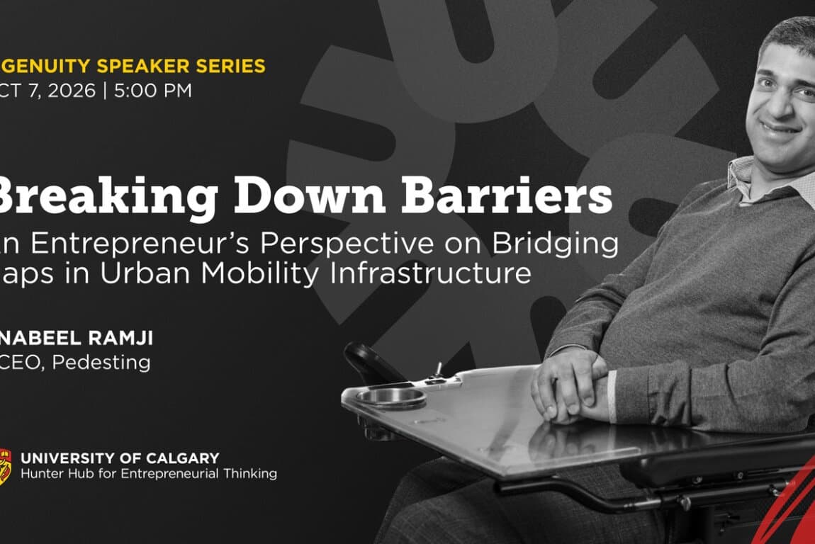 Hunter Hub Ingenuity Speaker Series: Nabeel Ramji at Calgary