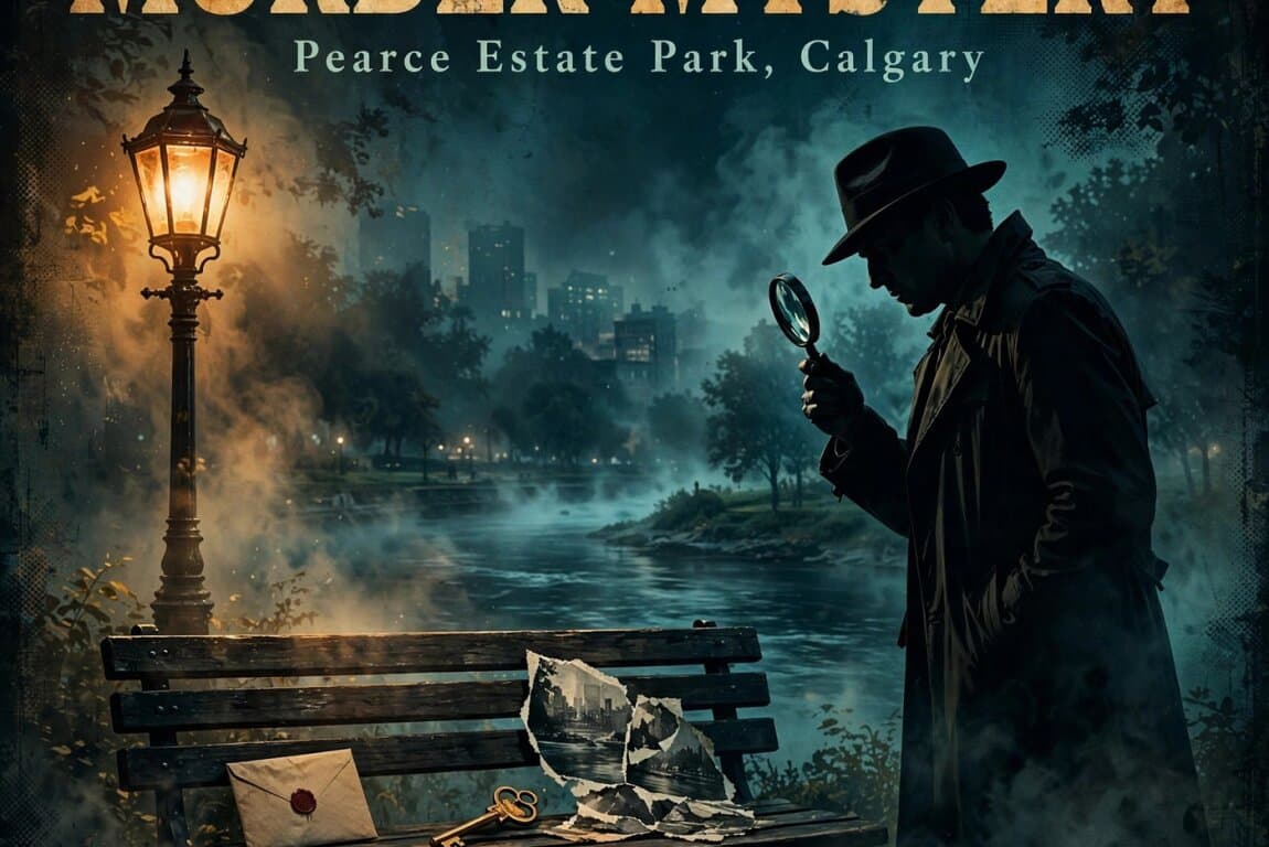 Murder Mystery of Pearce Estate Park at Calgary
