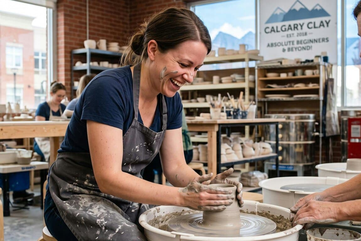 No Experience, Pottery Wheel for Fun at Calgary