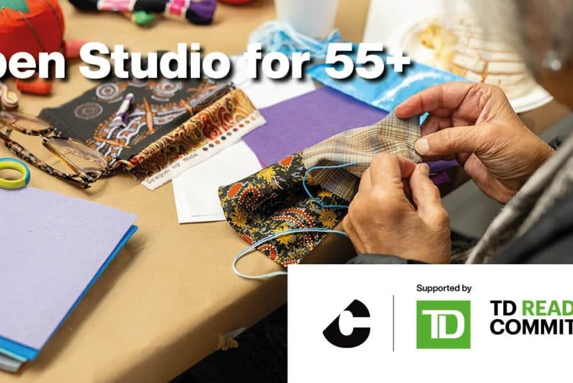 October | Open Studio for 55+ at Contemporary Calgary