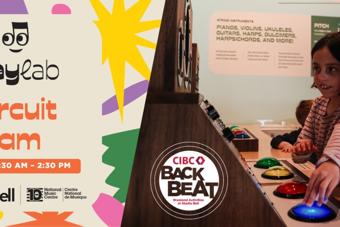 PlayLab: Circuit Jam at Studio Bell, home of the National Music Centre