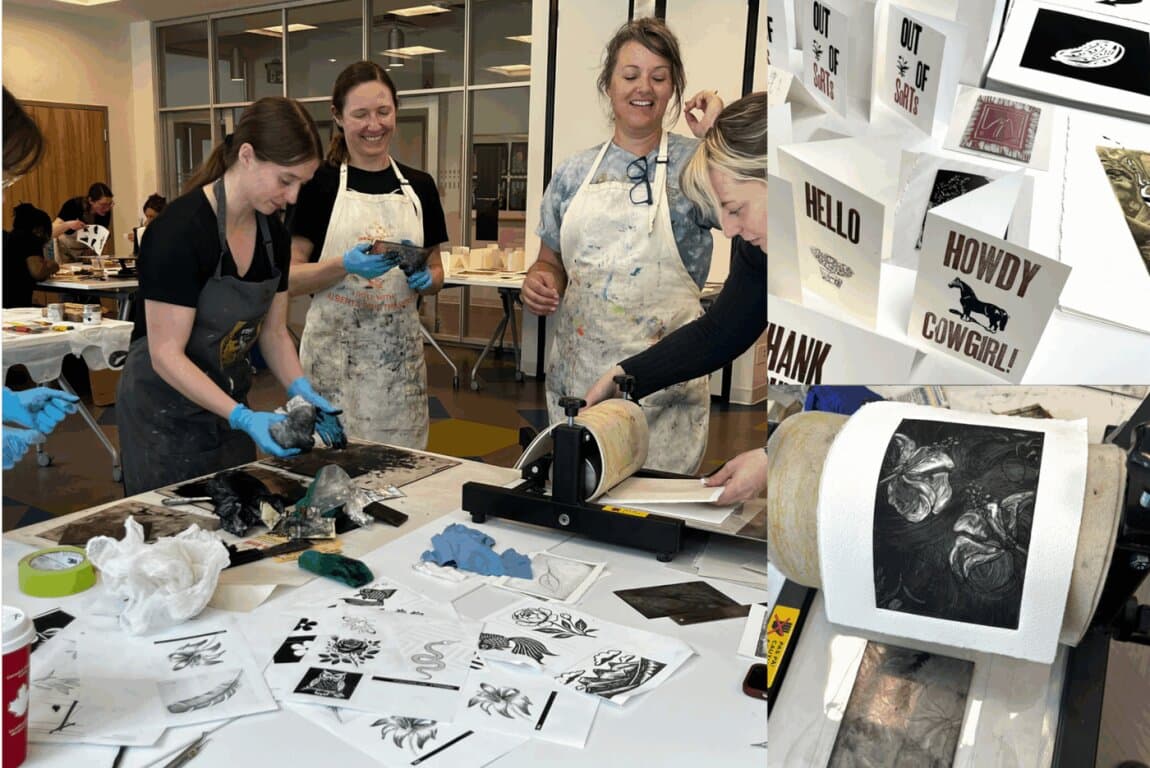 Printmaking Sampler at Calgary