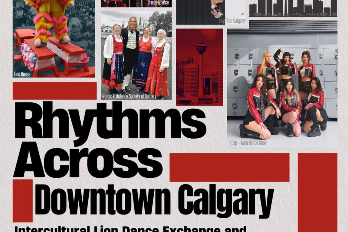 Rhythms Across Downtown Calgary: Intercultural Lion Dance Exchange and Showcase at Calgary