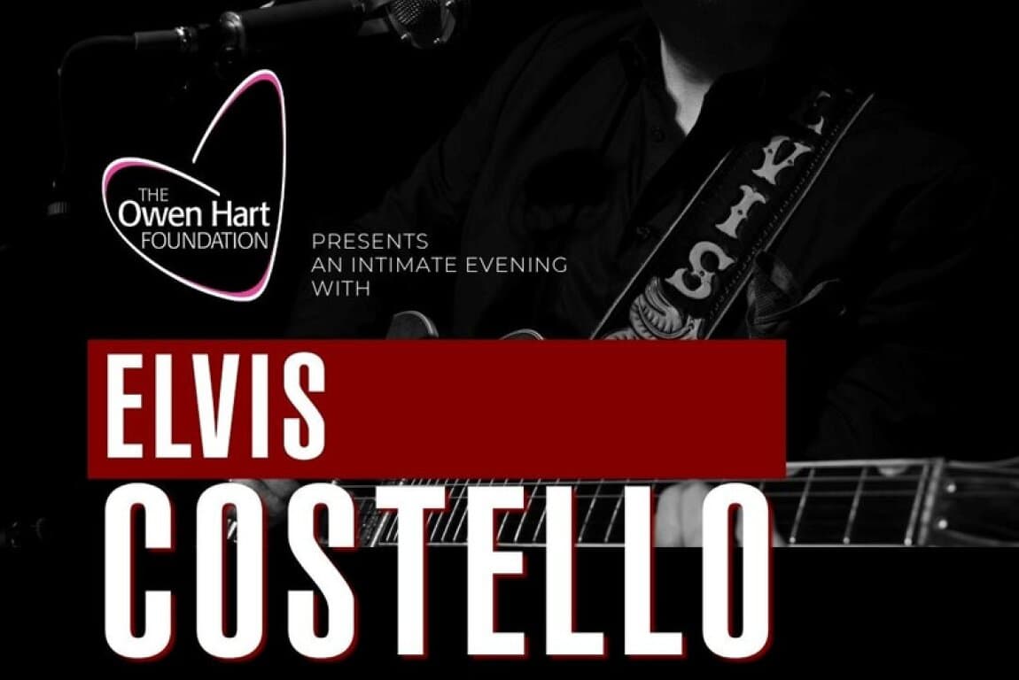 The Owen Hart Foundation Presents an Intimate Evening with Elvis Costello. at Southern Alberta Jubilee Auditorium