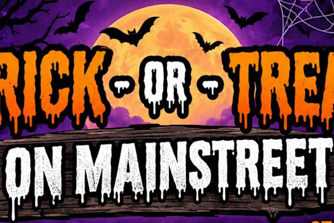 Trick or Treat on Mainstreet Bowness at Calgary