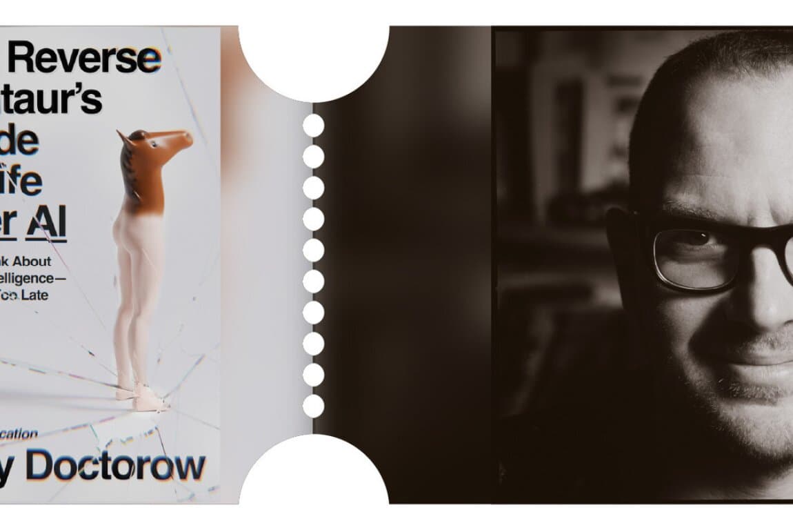 Wordfest presents Cory Doctorow at Memorial Park Library