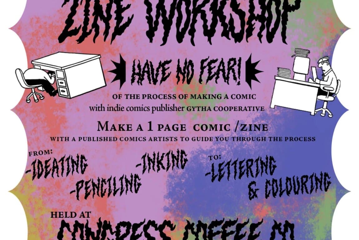 Zine Workshop at Congress Coffee Company