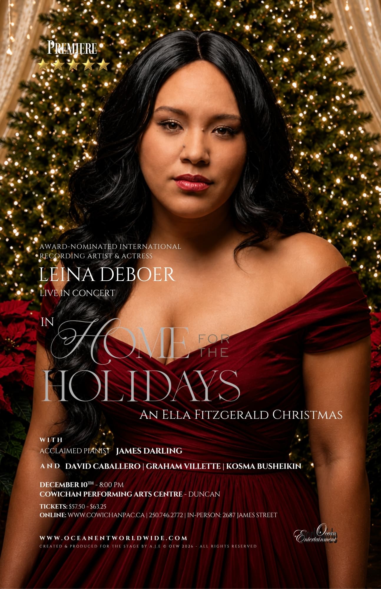 Home For The Holidays – An Ella Fitzgerald Christmas at Cowichan Performing Arts Centre