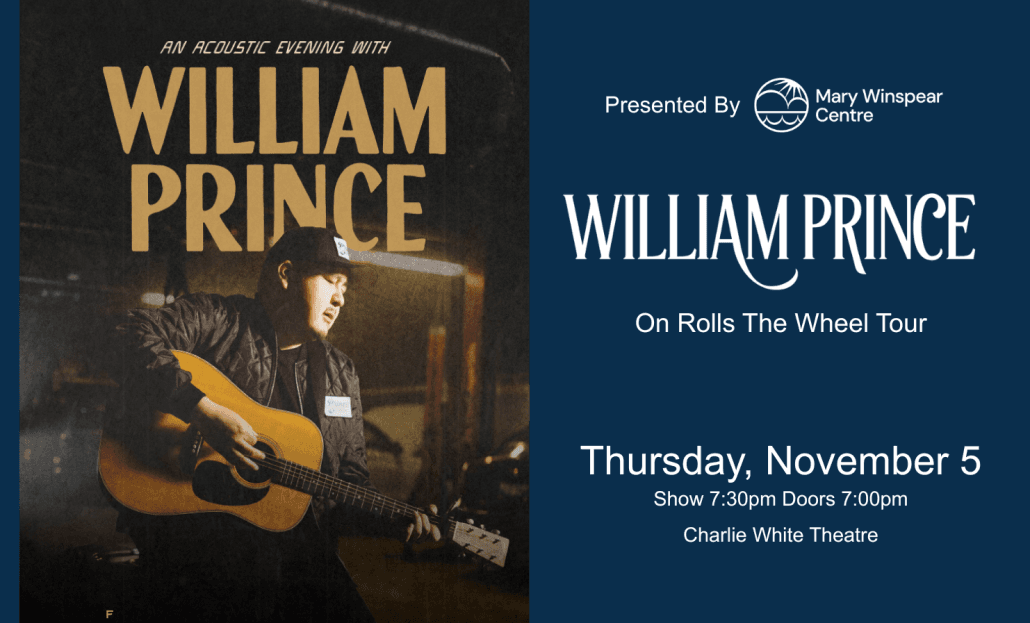 William Prince – SOLD OUT at Mary Winspear Centre