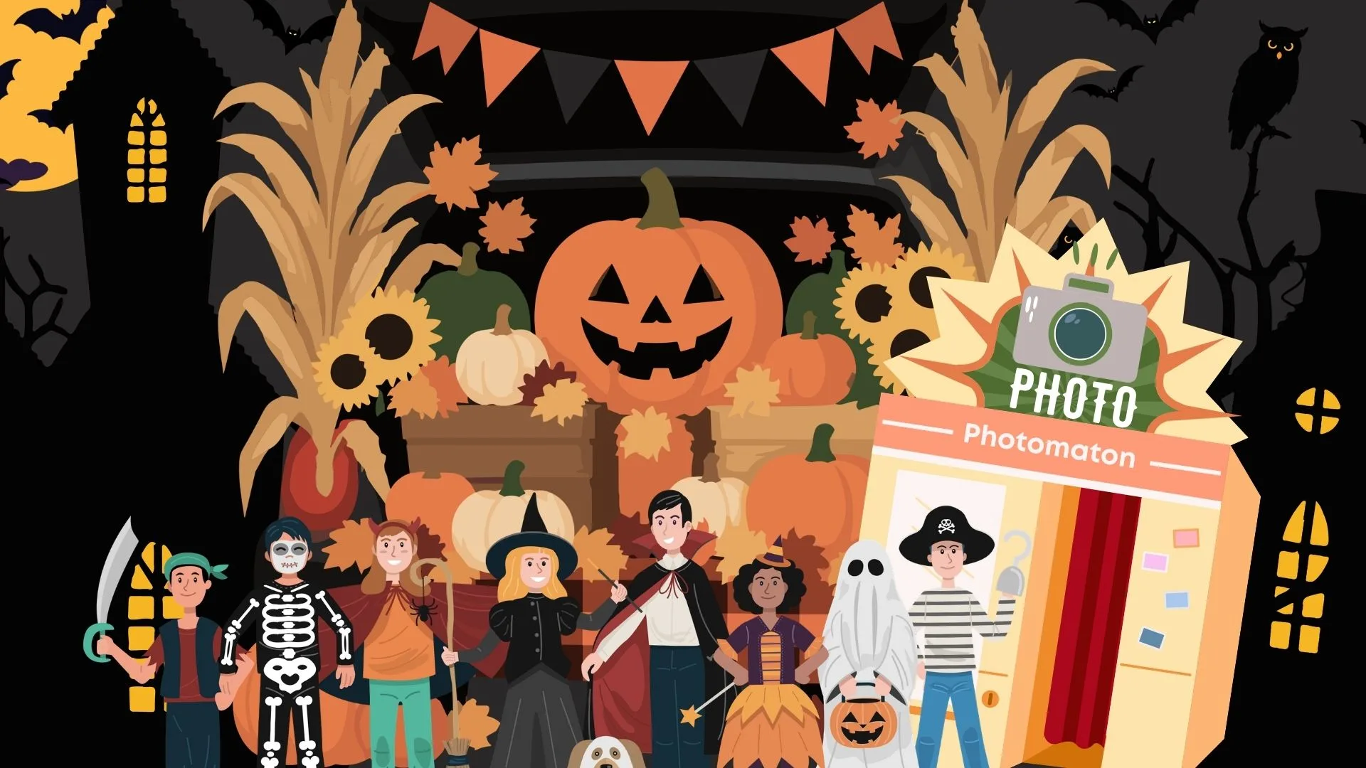 Concours de déguisement d'Halloween at Montréal