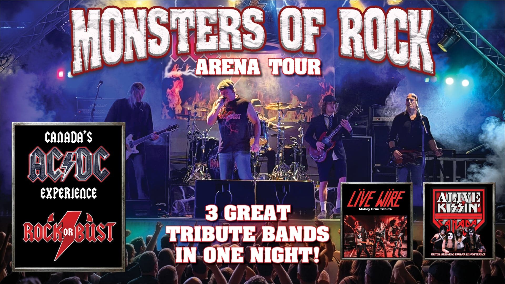 Monsters of Rock at Tidemark Theatre