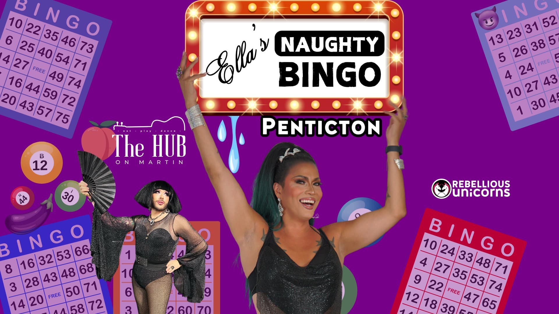 Ella's Naughty Bingo at the Hub on Martin at The Hub on Martin