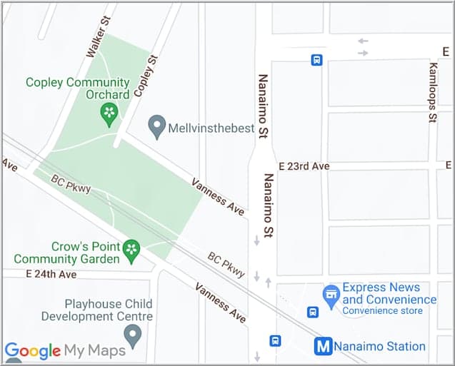 Copley Community Orchard in Vancouver