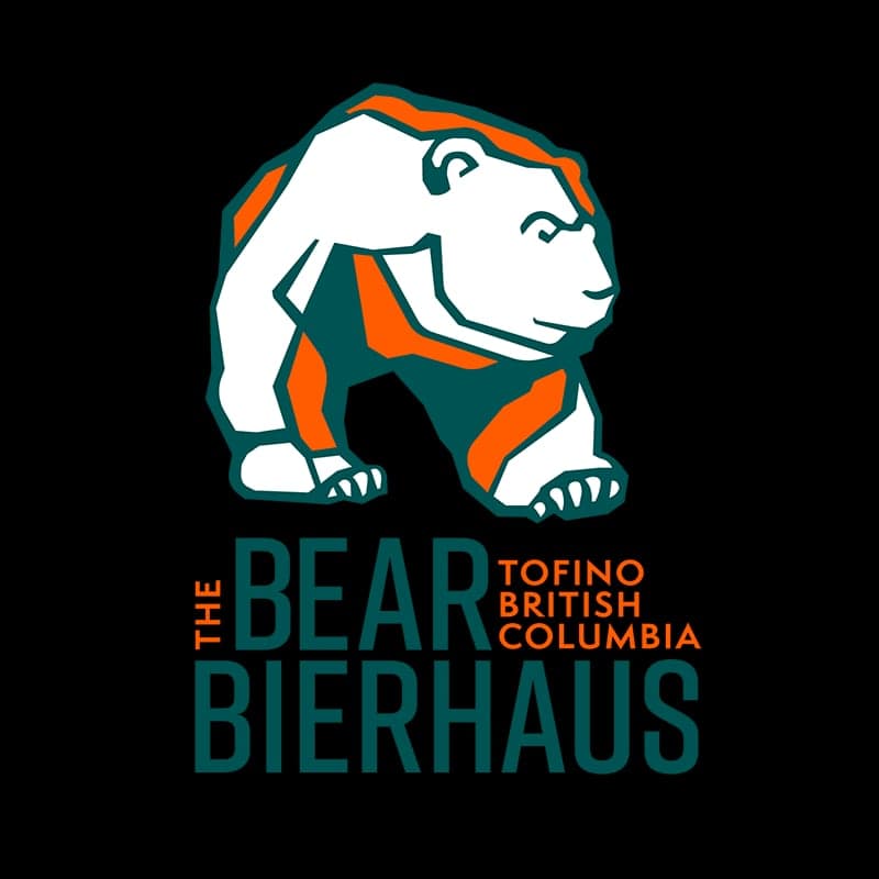 The BEAR Biergarten & Cafe in Tofino · Vancouver Island