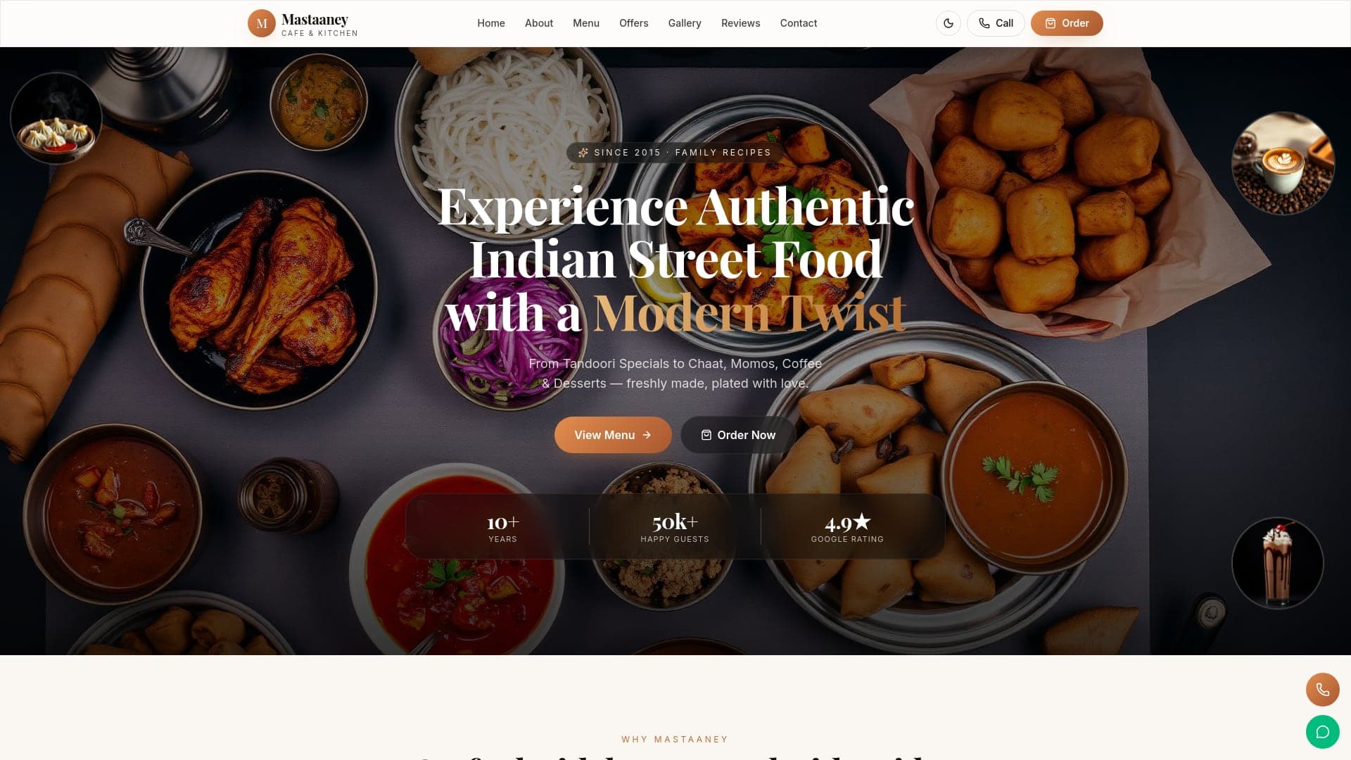 Mastaaney cafe and kitchen in Brampton · Toronto