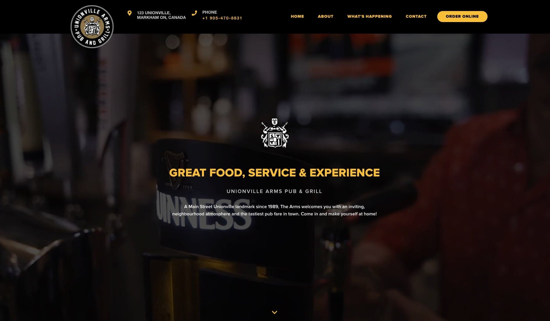Unionville Arms Pub & Grill in Markham · Toronto