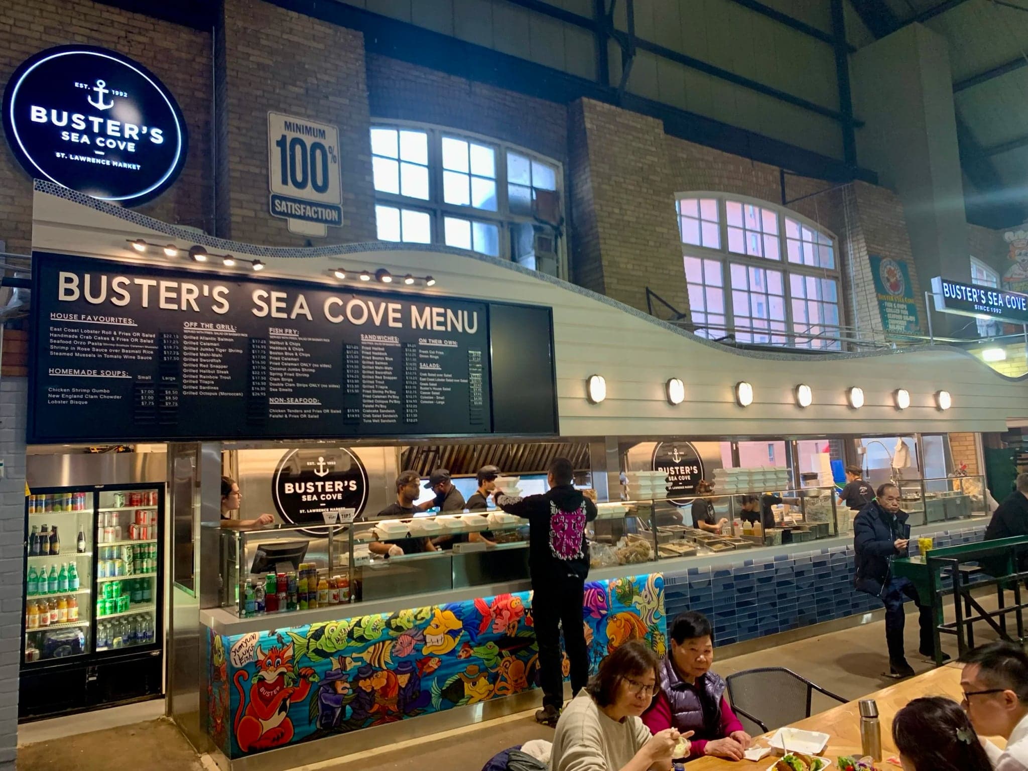 Buster's Sea Cove - St. Lawrence Market in Toronto