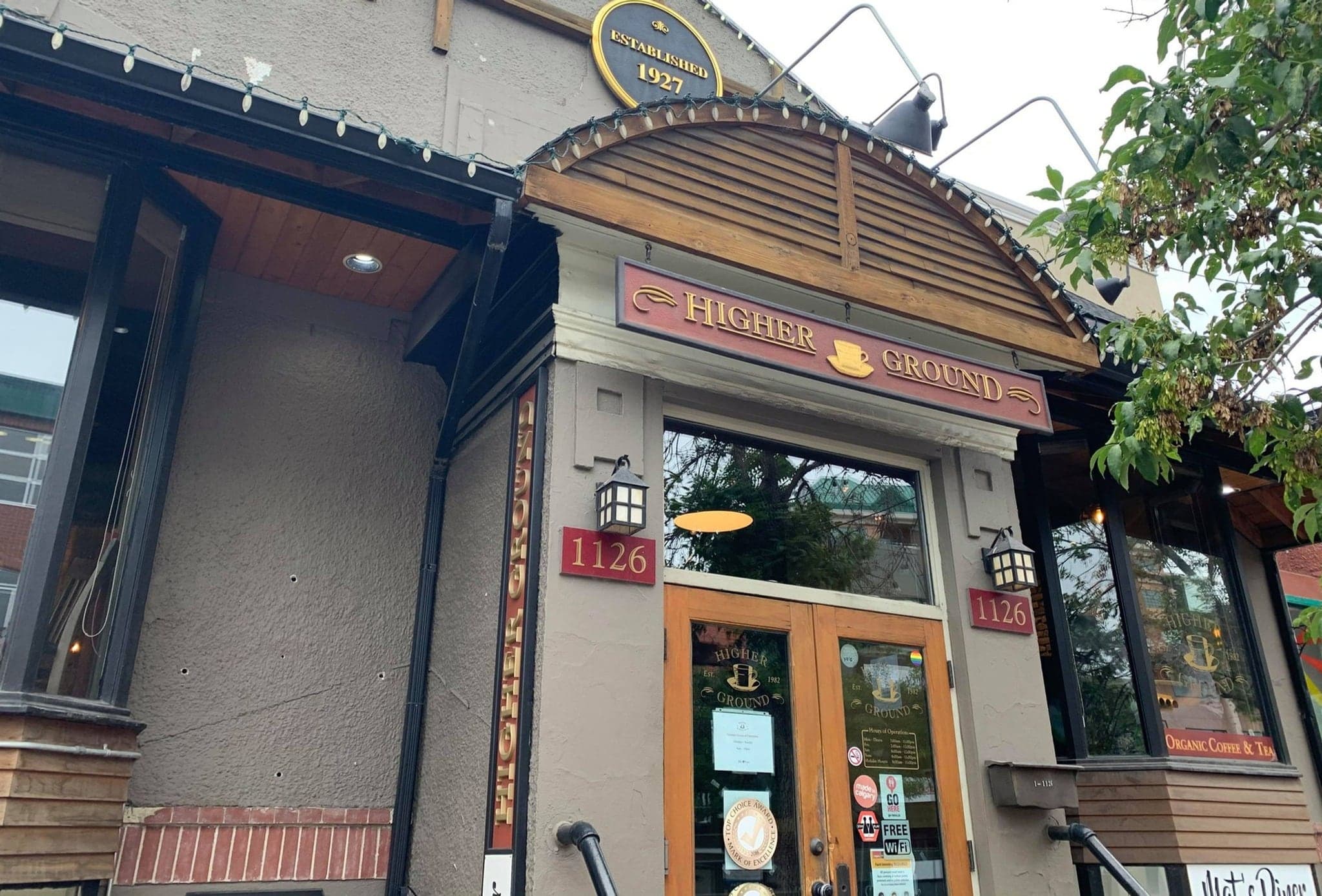 Higher Ground Cafe in Calgary · Calgary & the Rockies